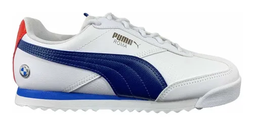 Tenis Puma Mujer Roma Bmw Blanco 307122 02 Look Trendy