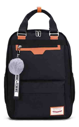 Mochila Unisex Para Libros Escolares Originales, Resistentes