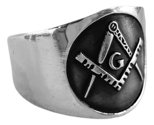 Anillo Mason Masónico Plata 925 Logias Simbólicas Compás