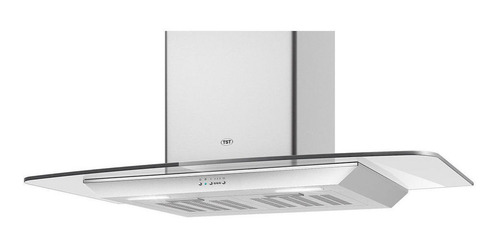 Imagen 1 de 2 de Extractor Campana Tst Tamel 90cm Acero Cristal Plano 270-90