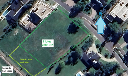 Dos Lotes Juntos En San Eliseo Golf Para Un Total De 3000 M2 Aprox