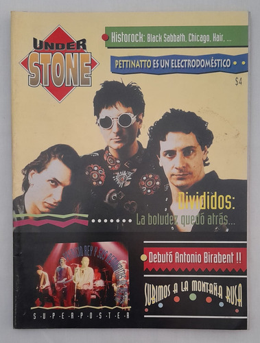 Qm Revista Under Stone May1994 - Divididos-  Redondos