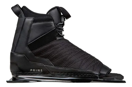 Botines Radar Prime Boot En Negro Con Marco Frontal De Pluma