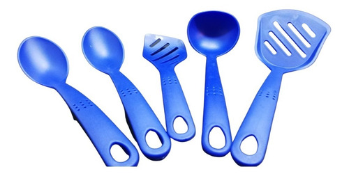 Kit De Cucharas Utensilios De Cocina  Para Antiadherentes