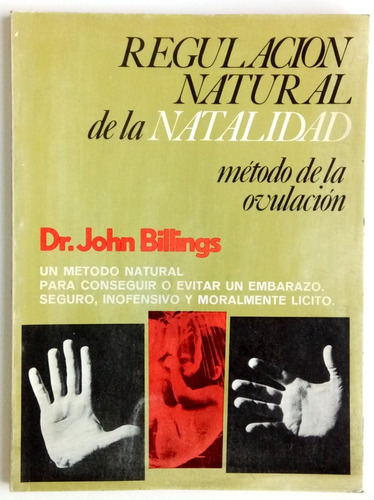 Regulación Natural Natalidad Ovulación John Billings Libro