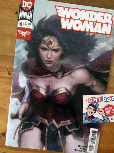 Comic - Wonder Woman #51 Artgerm Variant