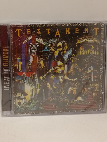 Testament Live At The Fillmore Cd Nuevo 
