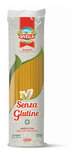 Fideos Divella Spaghetti Sin Gluten 400g 100% Italiano