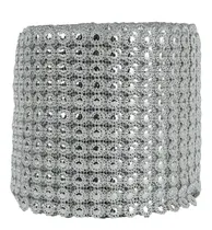 Comprar Galon Falso Strass Flores Tortas Costura Deco X 10 Yardas