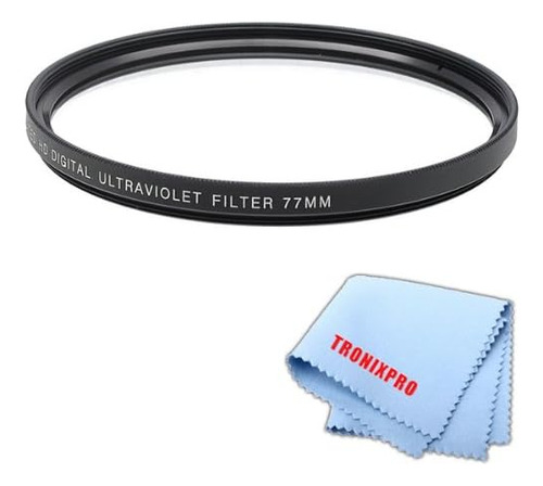 Filtro De Camara Tronixpro 77mm Protector Uv Multicapa