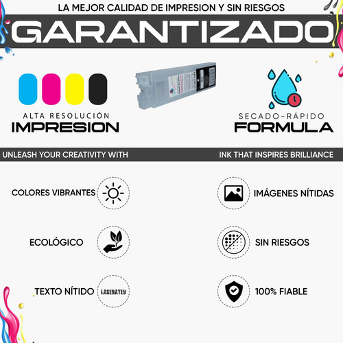 Cartucho Permanente Rellenable Compatible Epson Wf M5799