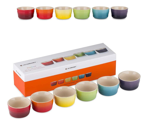 Set 6 Mini Ramekin Gift Collection - Oficial Le Creuset