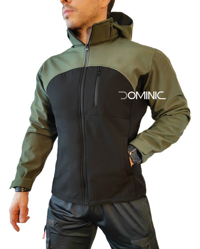 Campera Impermeable Hombre Neopreno Np3 Combinada Ht Add