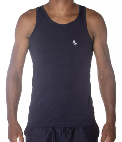 Camiseta Regata Masculina  Running Sem Costura Lupo Adulto