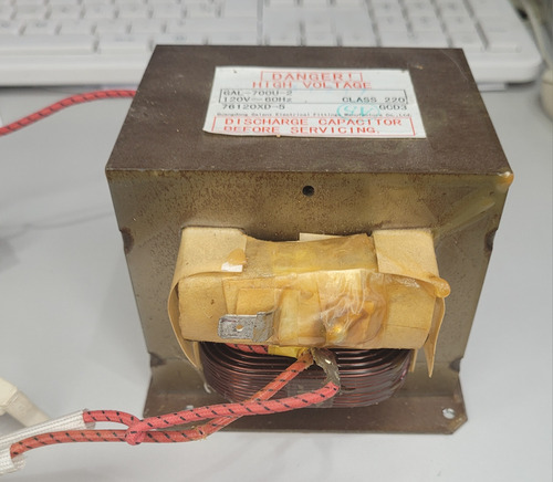 Transformador Microondas 127v Alta Tensão Novo Gal-700u-2