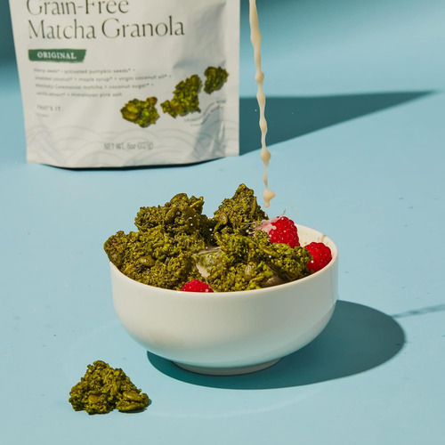 Matchaful Original Matcha Granola - Activada, Sin Granos, In