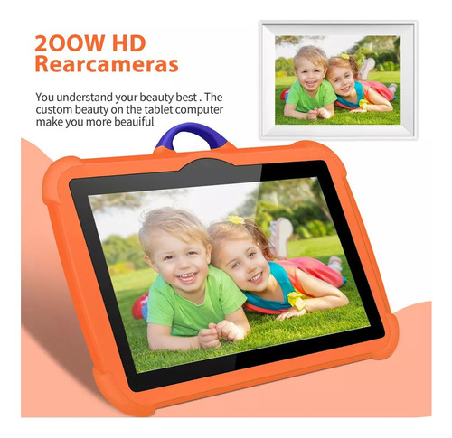 Tablet Bdf 7 Tablet Infantil 4gb+64gb Android 13 Wifi Blueto