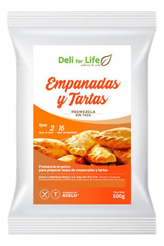 Pre Mezcla En Polvo Para Preparar Tartas Y Empanadas