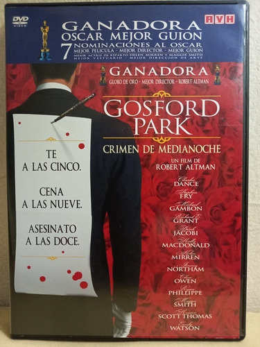 Dvd. Gosford Park. Robert Altman