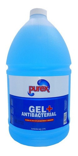 Gel Antibacterial Galón Marca Pureza 3.780 Litros