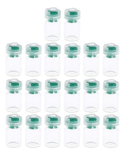 20 Frascos De Maquiagem Vazios Para Viagem 5 Verdes