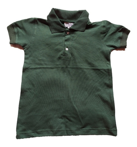 Chomba Piqué Uniforme Escolar Talles 6 Al 16