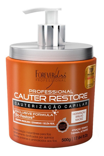 Forever Liss Cauter Restore Cauterização Sem Formol 500g