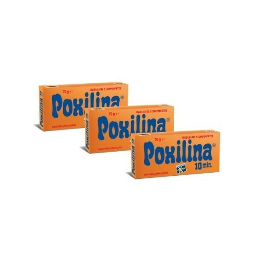 Pack 3 Unidades Poxilina® 155 Ml.