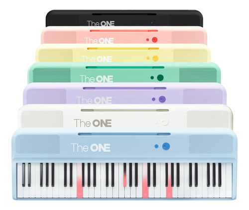 The One Teclado Inteligente Color Teclado De Piano De 61 Tec