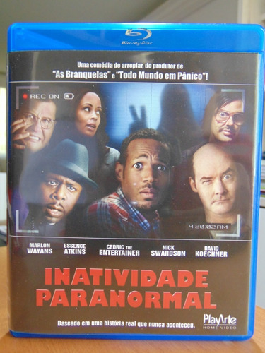 Blu-ray Inatividade Paranormal (original/dublado)