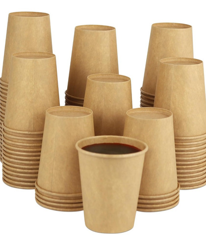 Vaso Polipapel Kraft 12oz Pack 100 Unidades