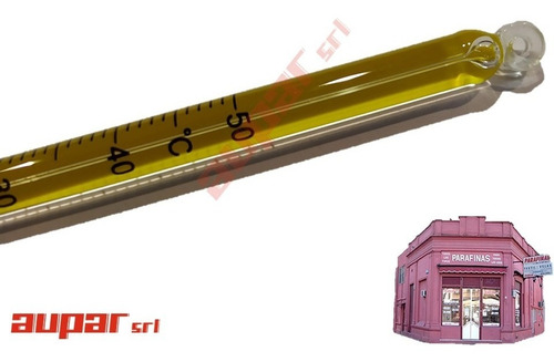 Imagen 7 de 7 de Termómetro -10+150° 30 Cm Para Velas Y Otros Usos. Vidrio.