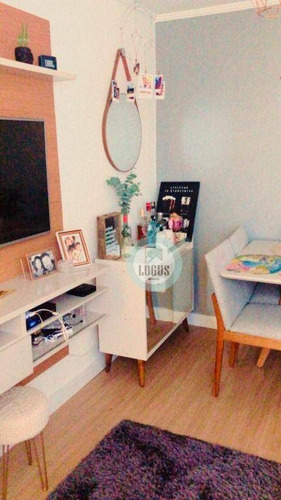 Imagem 2 de 16 de Apartamento Com 2 Dormitórios À Venda, 49 M² Por R$ 255.000,00 - Baeta Neves - São Bernardo Do Campo/sp - Ap1750
