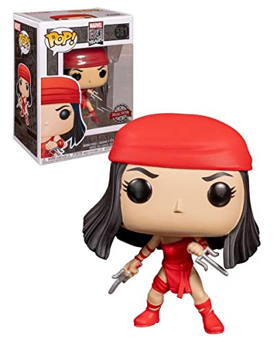 Pop! Marvel 80 Years: Elektra (primera Aparición) Figura De 