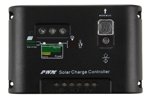 Controlador Carga Para Panel Solar Regulador De Voltaje 10a