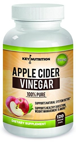 Vinagre De Sidra De Manzana 1500mg 100 Orgánico Puro Y