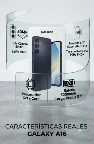 Samsung Galaxy A16 128GB Negro
