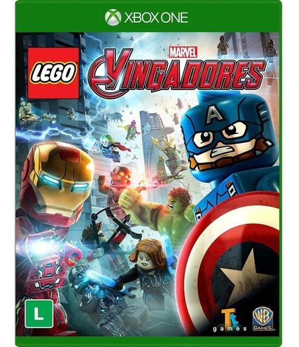 Lego Vingadores Xbox One Lacrado Mídia Física Português