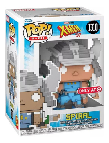 Funko Pop 8 Bit: Marvel X Men 97 - Spiral Exclusivo