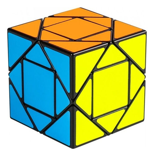 Cubo Rubik 3x3x3 Moyu Pandora Color De La Estructura Negro
