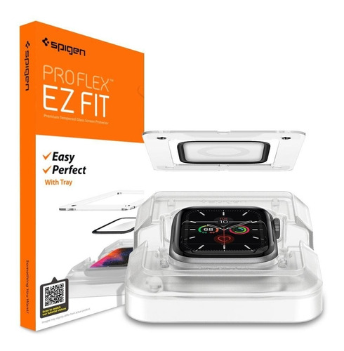 Film Templado Spigen Ez Fit Glas.tr Para Apple Watch 44