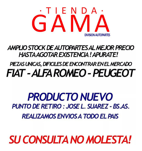 Jgo Cintas Y Patines Fiat Duna Uno Fioruno Regatta 2870078