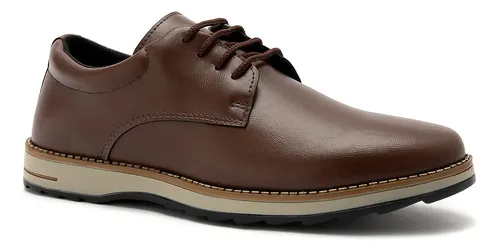Sapato Masculino Social Casual Oxford Derby Confortavel