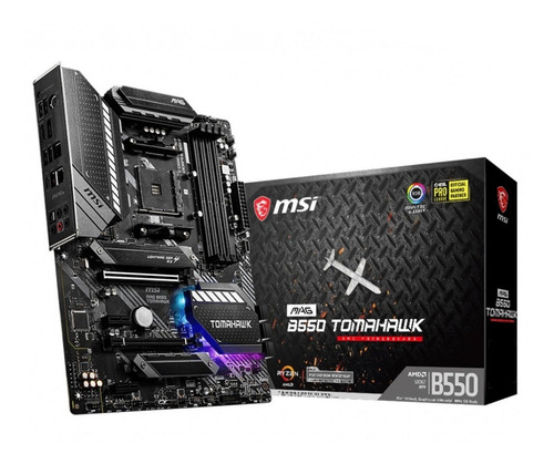 Tarjeta Madre Msi Mag B550 Tomahawk Amd Am4 Ddr4 Atx /v /v