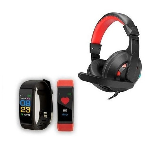 Auricular Gamer + Reloj Smart