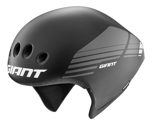 Casco Triatlón Contrareloj Giant Rivet Tt Aerodinámico Color Negro Talle M