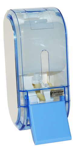 Saboneteira Dispenser Sabonete Líquido Azul 400ml Urban