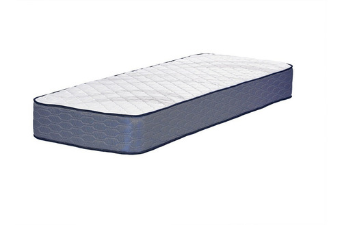 Colchón 1 1/2 plaza de resortes Suavestar Resorte Floustar blanco - 100cm x 190cm x 23cm