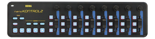 Nuevo controlador Korg Nanokontrol 2 Blyl Cor Ltda Azul