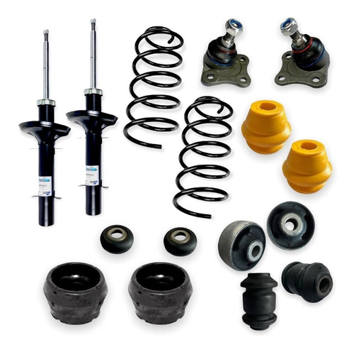 Kit Suspen Amort Delat Boge C/ Rotulas Y Bujes Golf Jetta A4